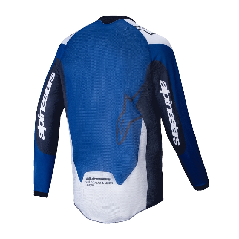 Maglia motocross Alpinestars PRO-Dura blu-bianca