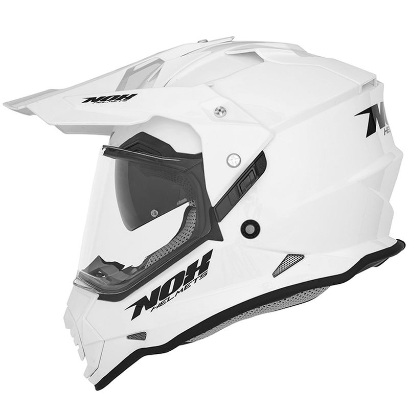 Casco enduro NOX N312 bianco perla