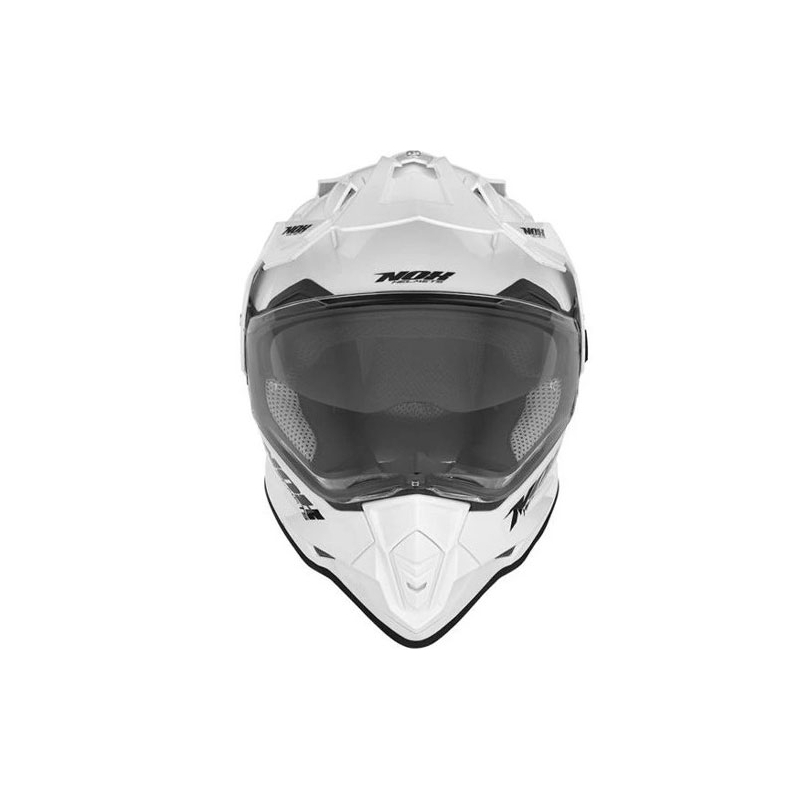 Casco enduro NOX N312 bianco perla