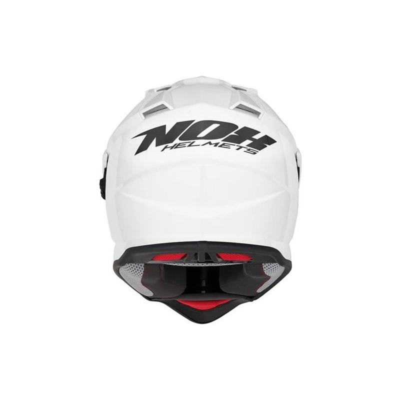 Casco enduro NOX N312 bianco perla