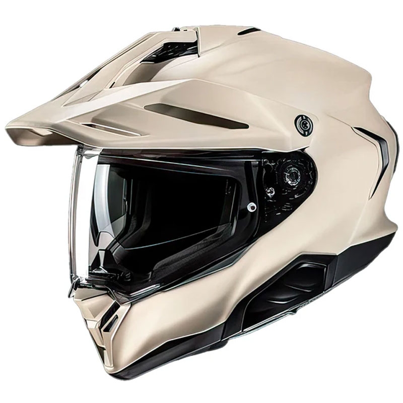 Casco moto enduro HJC RPHA 60 Solid Semi sabbia beige