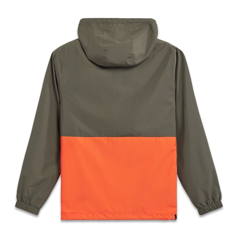 Giacca Alpinestars Speeded Windbreaker verde-arancio