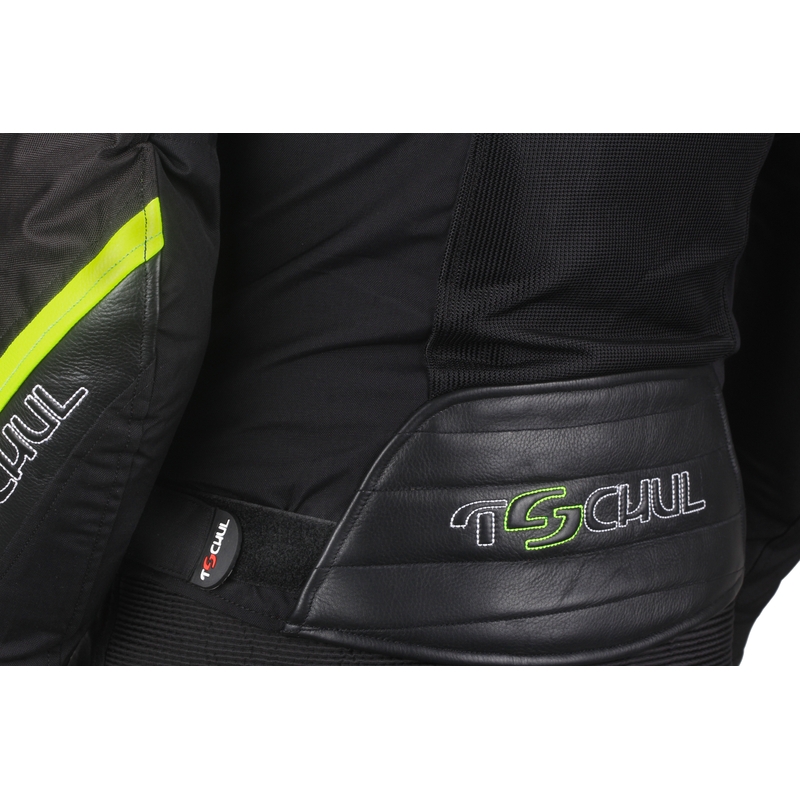 Pánská bunda Tschul 875 černo-fluo žlutá výprodej