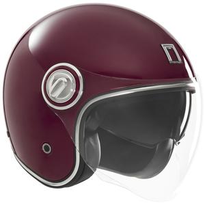 Casco moto aperto NOX PREMIUM Heritage bordeaux