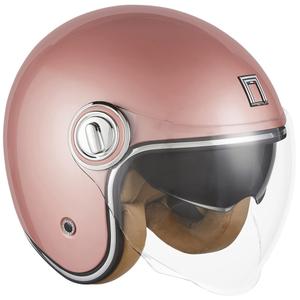 Casco moto aperto NOX PREMIUM Heritage rose gold