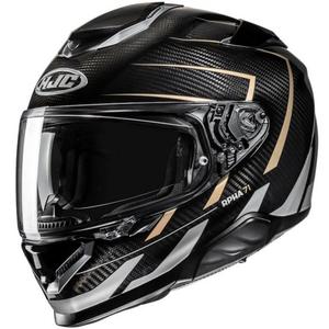 Casco integrale da moto HJC RPHA 71 CARBON Cano MC9 nero-grigio-beige