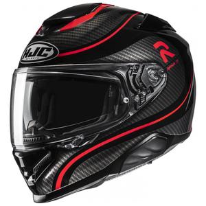 Casco moto integrale HJC RPHA 71 Cleta MC1 nero-rosso