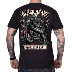 T-shirt Black Heart Coffin nera