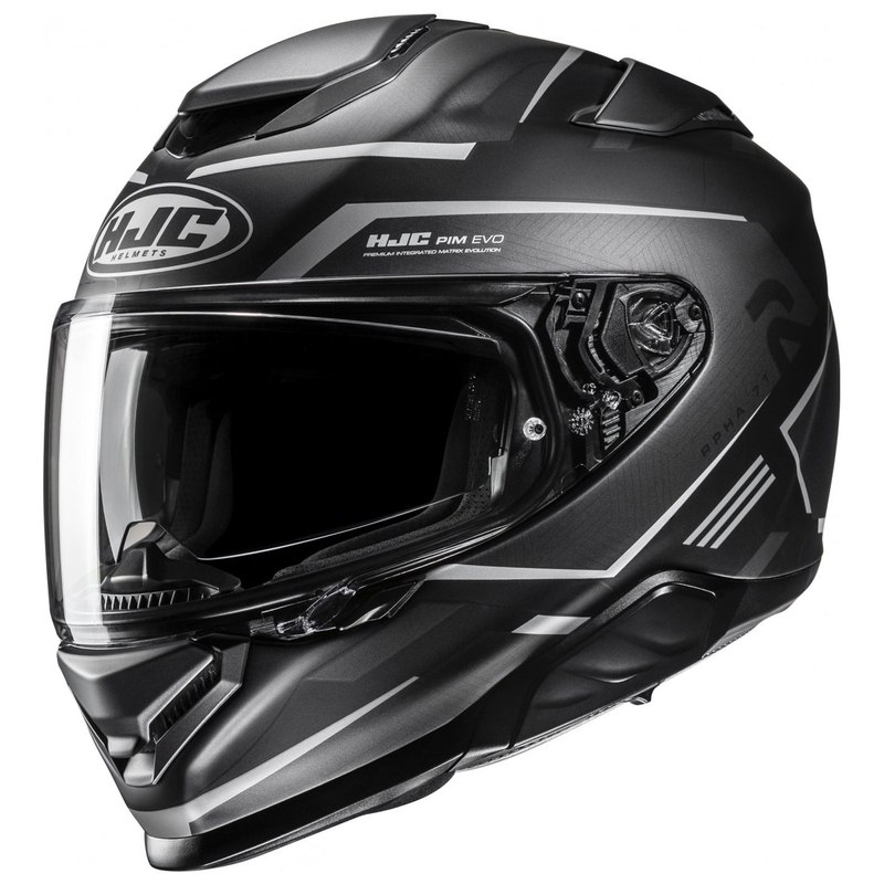 Casco moto integrale HJC RPHA 71 Ellon MC5SF nero-grigio Saldi