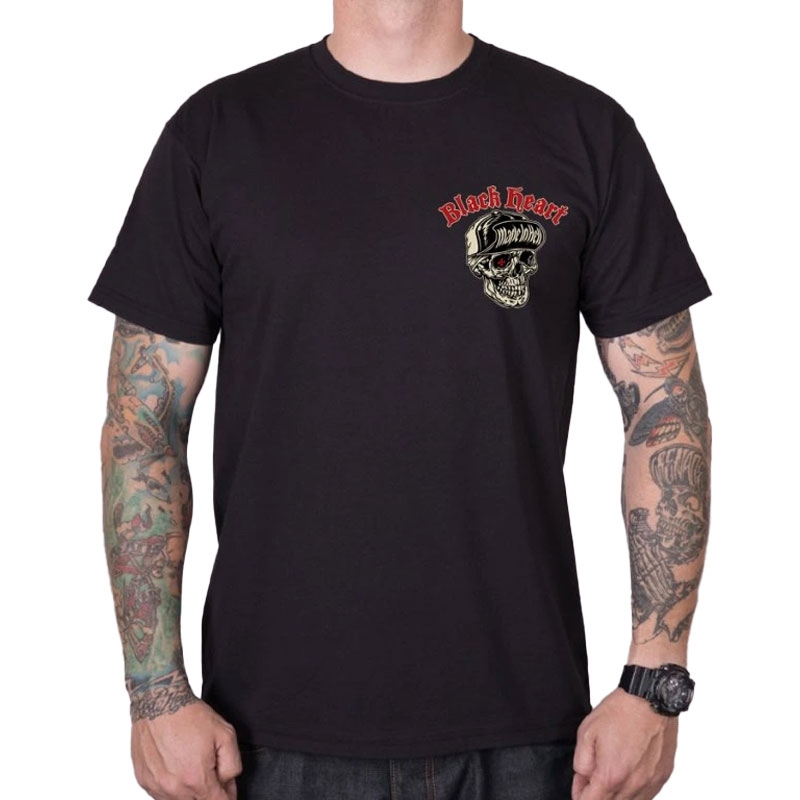 T-shirt Black Heart Gravity nera