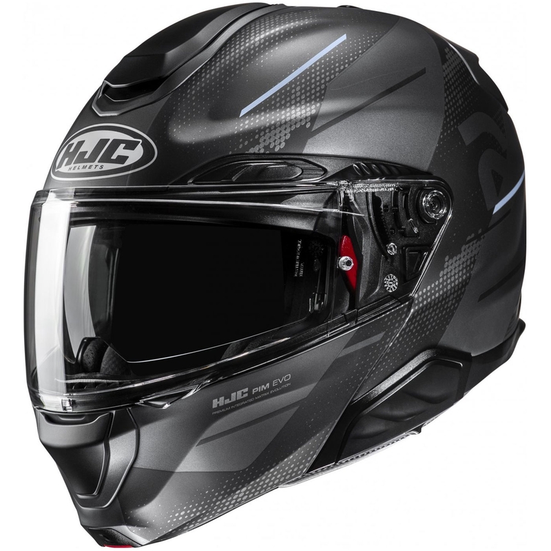 Casco moto apribile HJC RPHA 91 Blat MC5SF nero