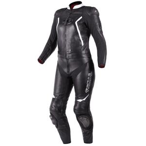 Tuta da donna Tschul 536 in bianco e nero Saldi