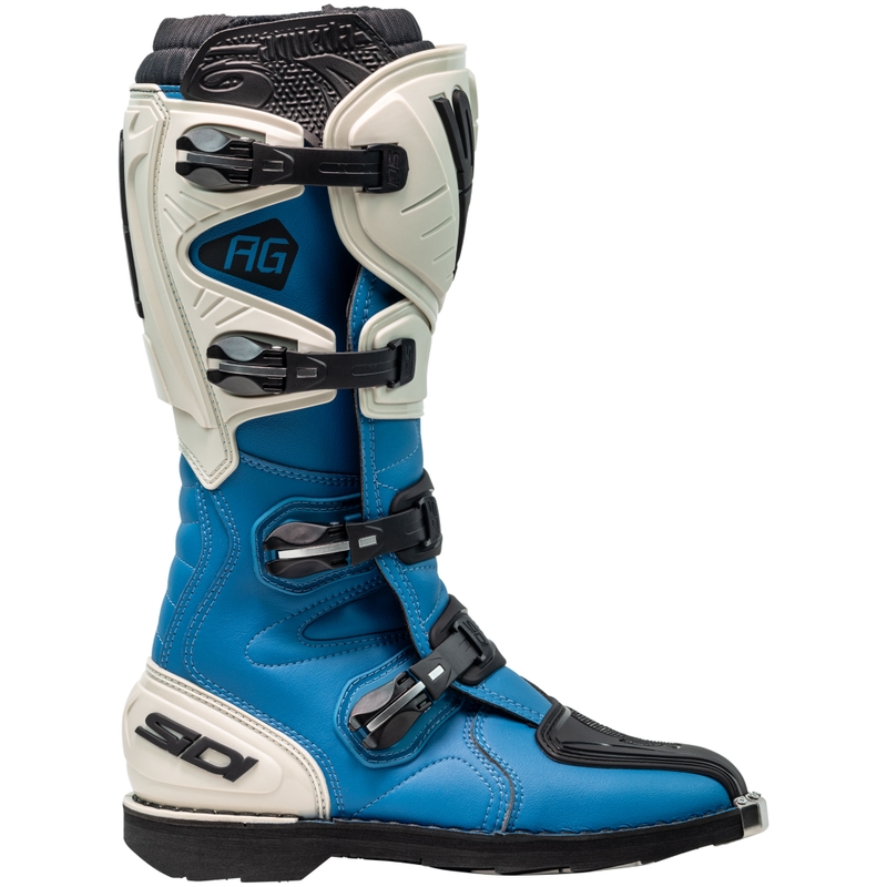 Stivali motocross SiDi Agueda blu-beige