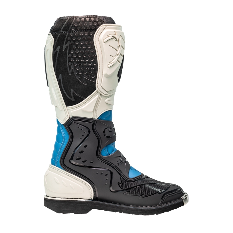 Stivali motocross SiDi Agueda blu-beige