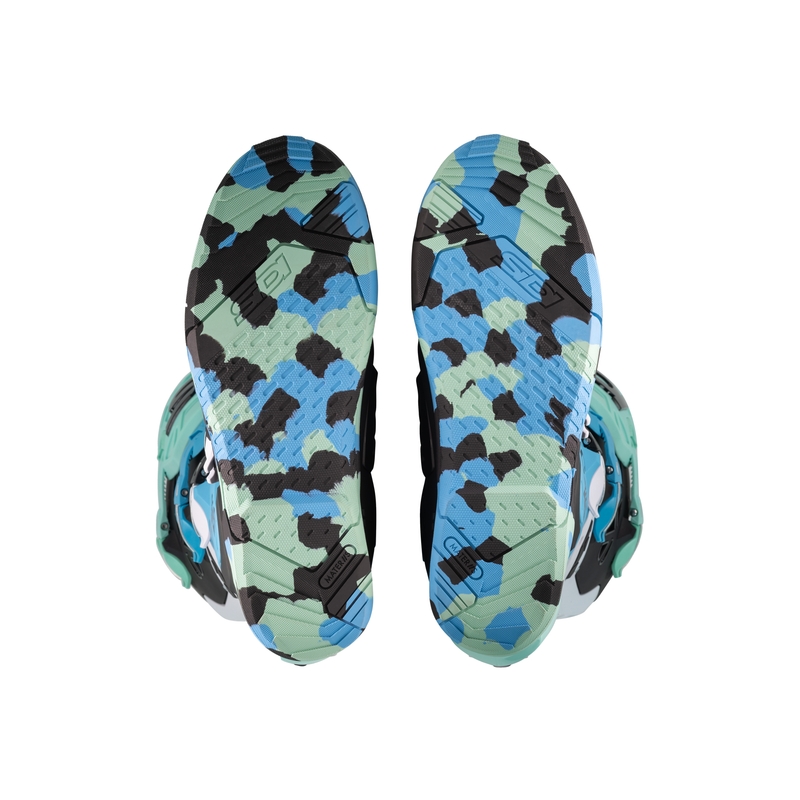 Stivali moto SiDi Crossair X nero-turchese