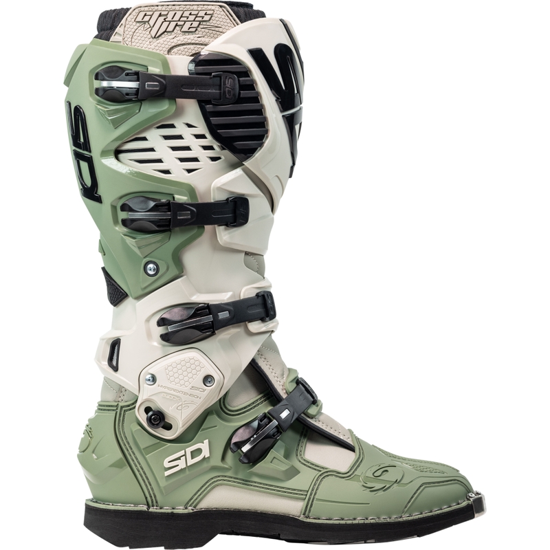 Stivali moto SiDi Crossfire 3 verde-beige