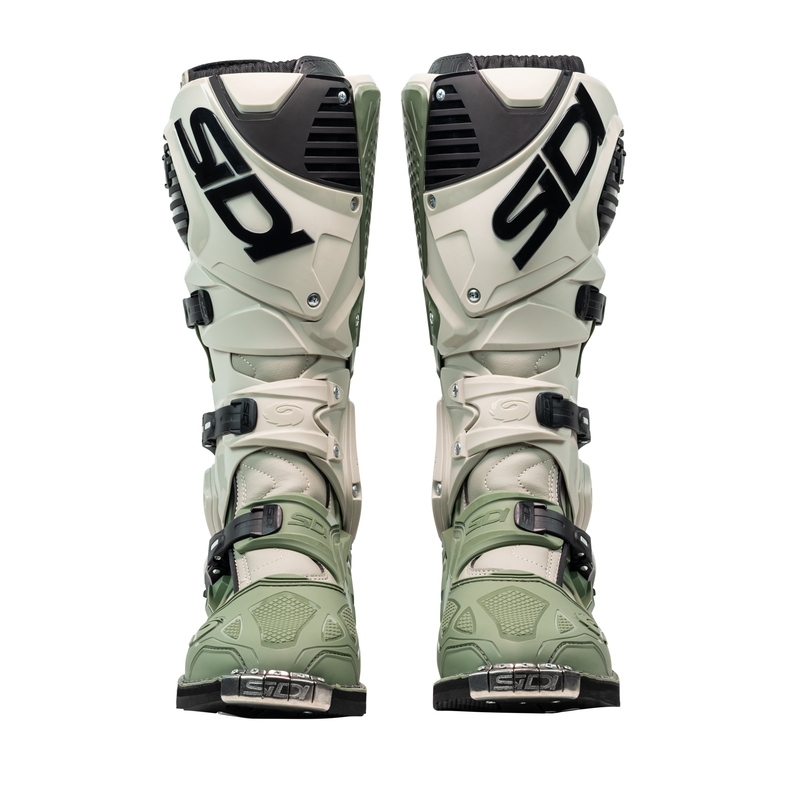 Stivali moto SiDi Crossfire 3 verde-beige