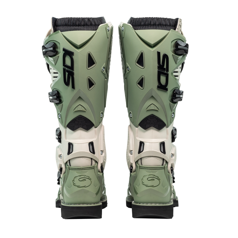 Stivali moto SiDi Crossfire 3 verde-beige