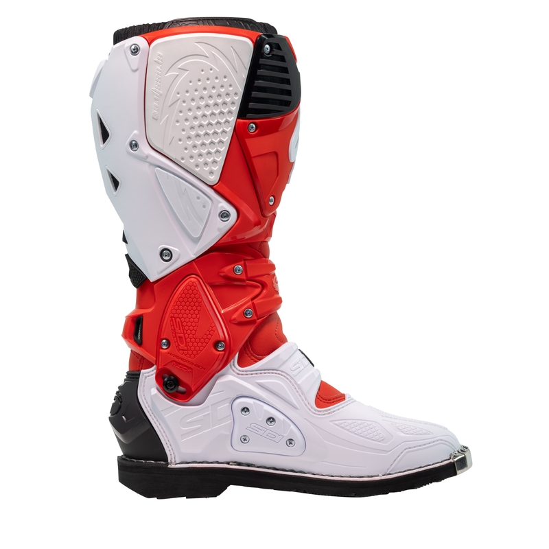 Stivali moto SiDi Crossfire 3 rosso-bianco