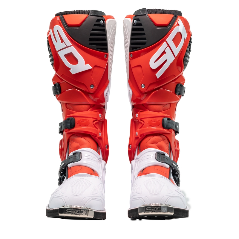 Stivali moto SiDi Crossfire 3 rosso-bianco