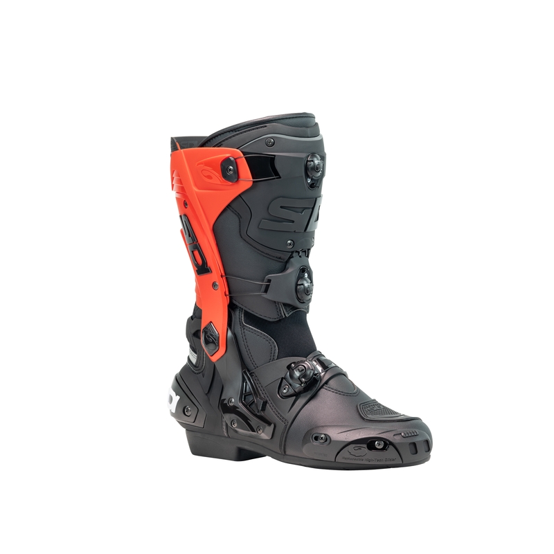 Stivali moto SiDi Rex nero-rosso
