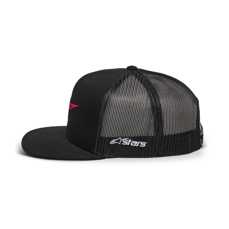 Alpinestars 3D Ageless Trucker Cap nero-rosso