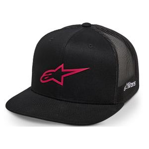 Alpinestars 3D Ageless Trucker Cap nero-rosso