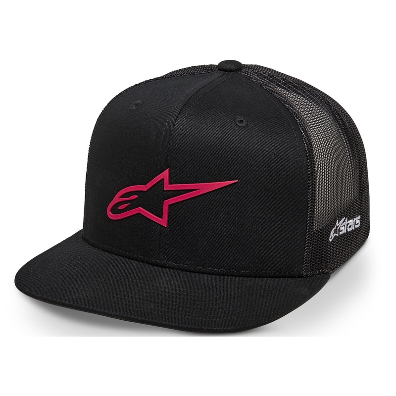 Alpinestars 3D Ageless Trucker Cap nero-rosso