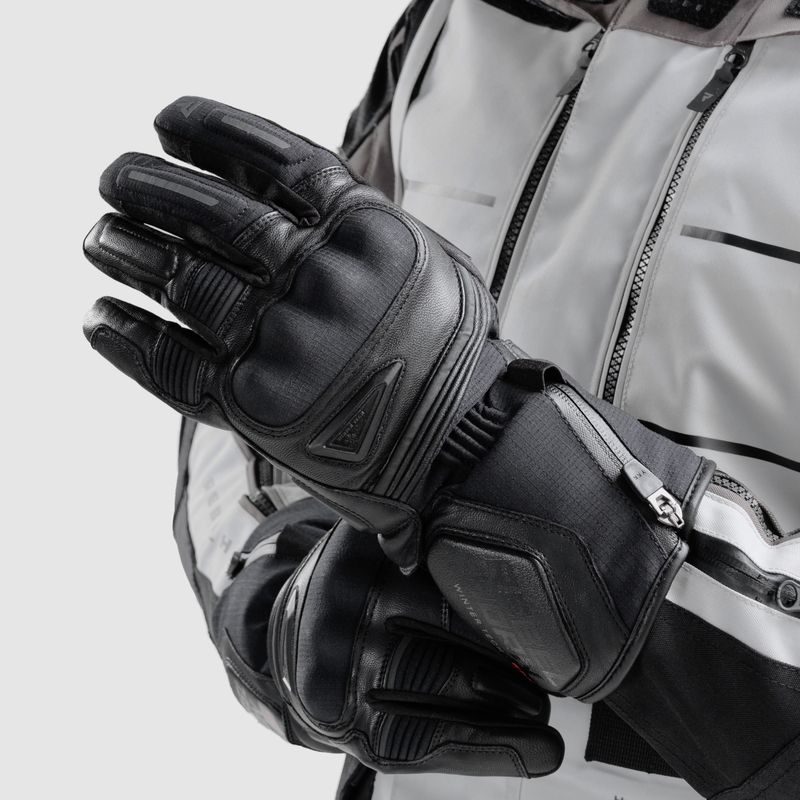 Guanti moto Rebelhorn Summit Winter neri