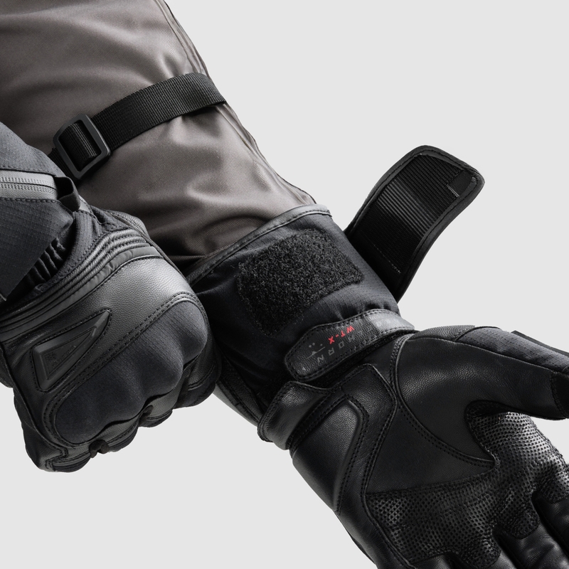 Guanti moto Rebelhorn Summit Winter neri