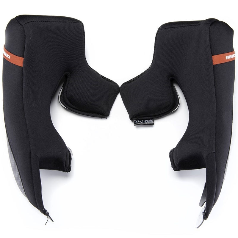 Guancia per caschi SCORPION EXO-R1 EVO nera