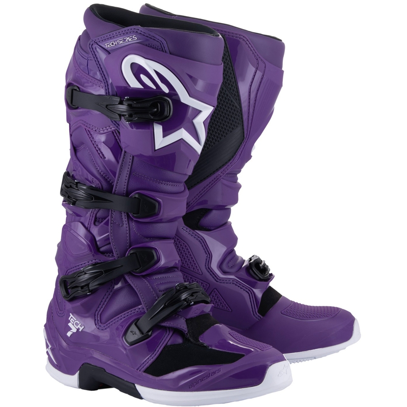 Stivali motocross Alpinestars TECH 7 viola