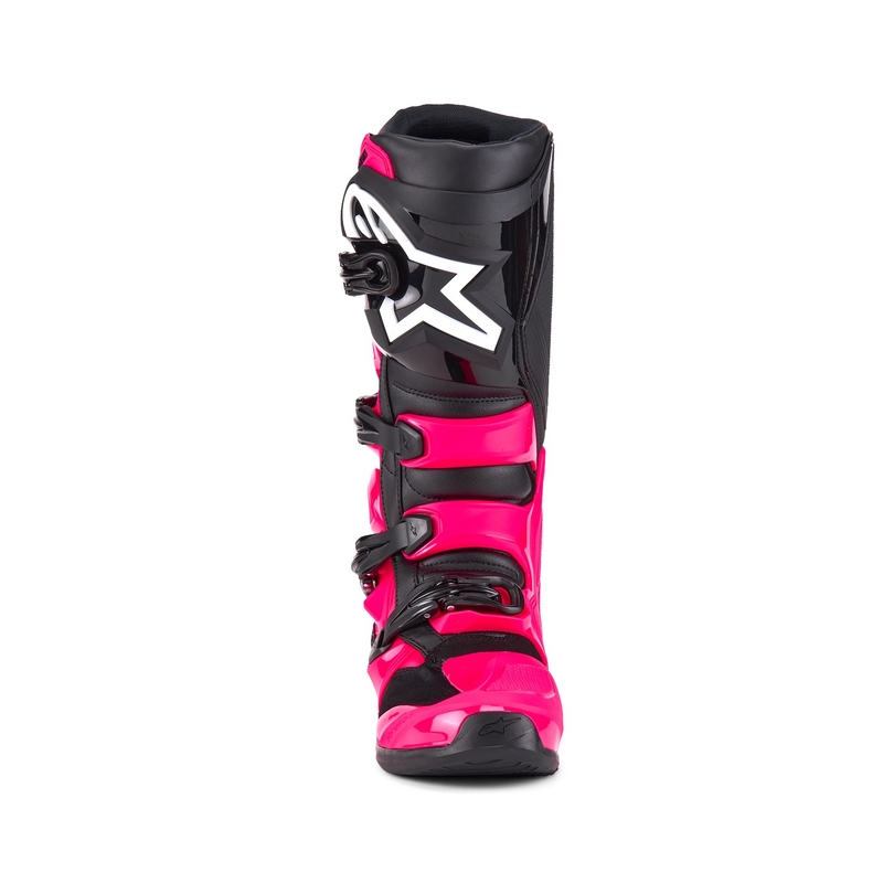 Stivali motocross Alpinestars TECH 7 rosa-nero