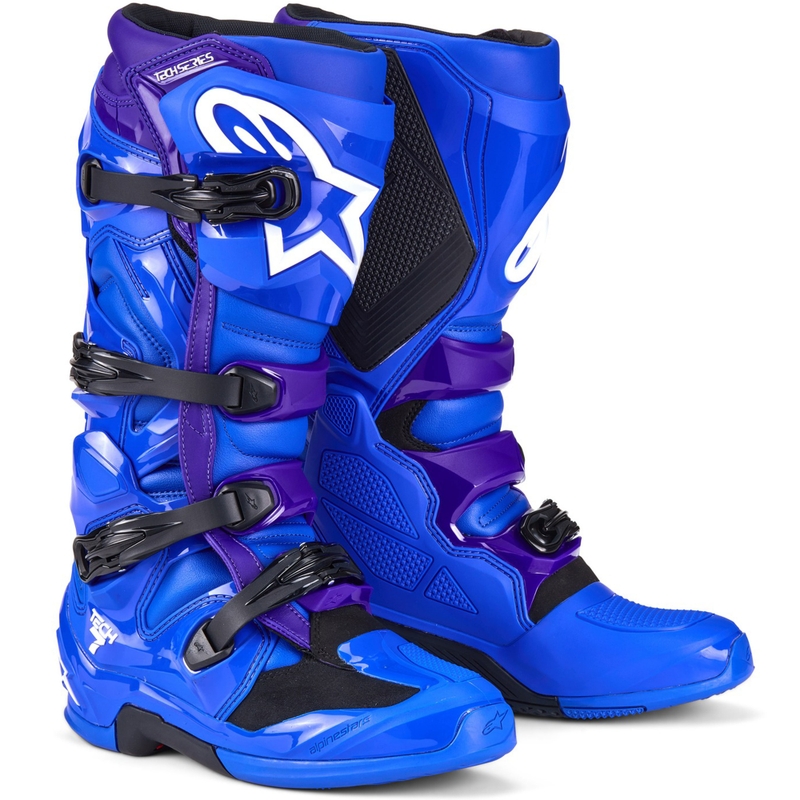Stivali motocross Alpinestars TECH 7 blu