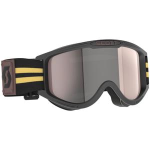 Occhiali motocross SCOTT 89X Era nero-beige con plexiglass argento