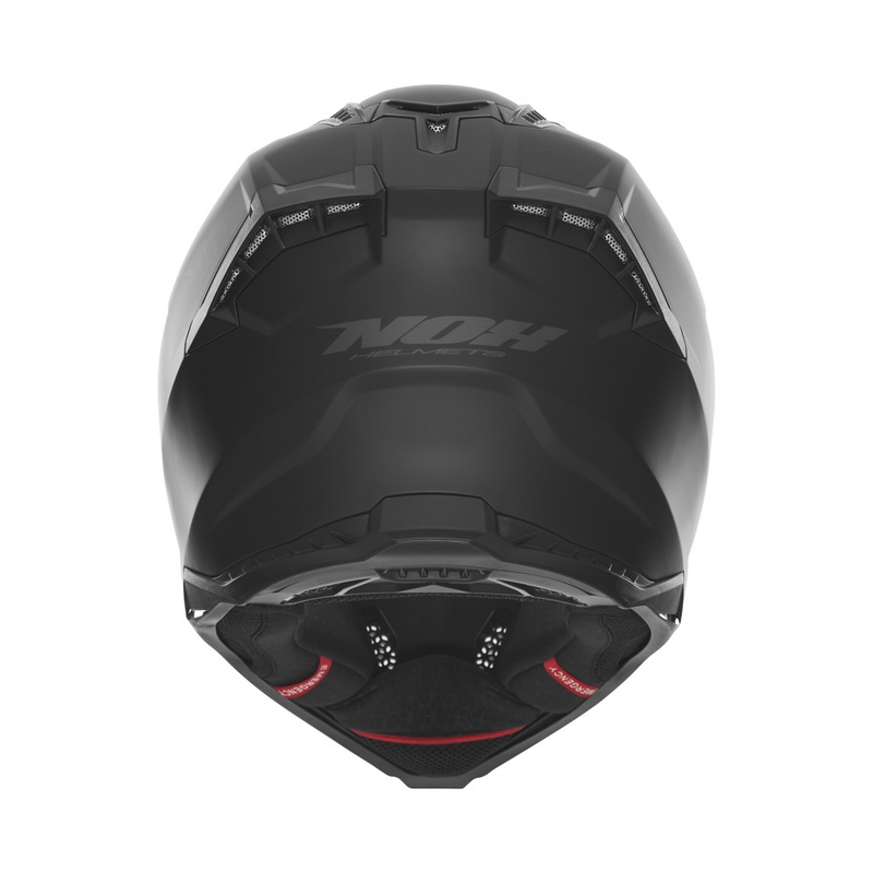 Casco motocross NOX N634 nero opaco