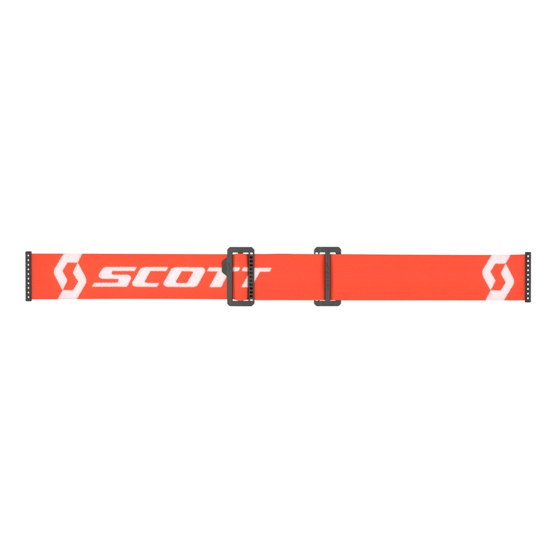 Occhiali motocross SCOTT Primal CH arancione-bianco con plexiglass arancione cromato