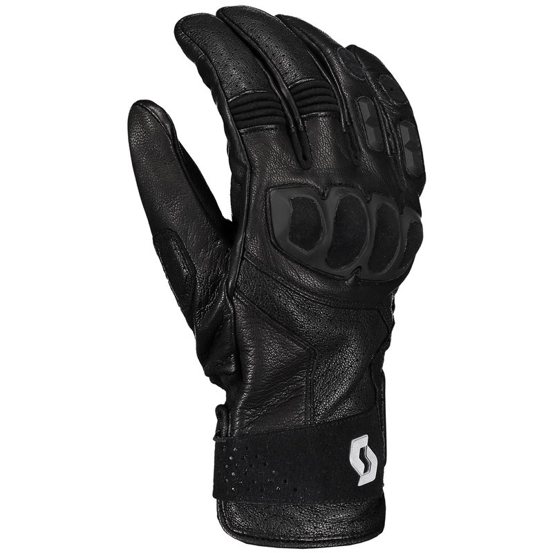 Guanti moto in pelle SCOTT SPORT ADV neri
