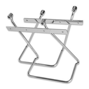 Telaietti di supporto per valigie con schienale HONDA VT1100 C3 Aero cromo