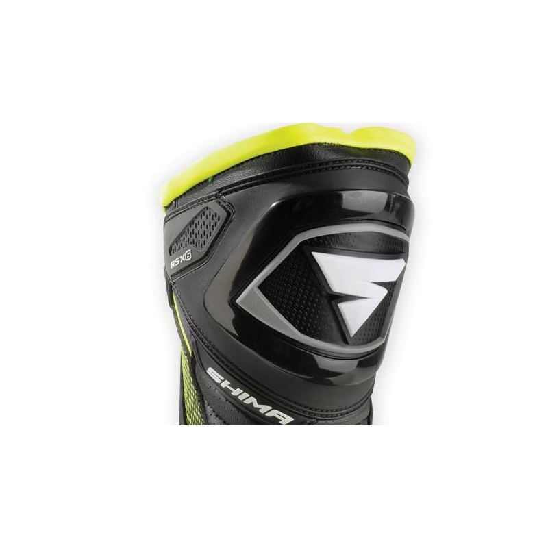 Stivali da moto Shima RSX-6 giallo fluo