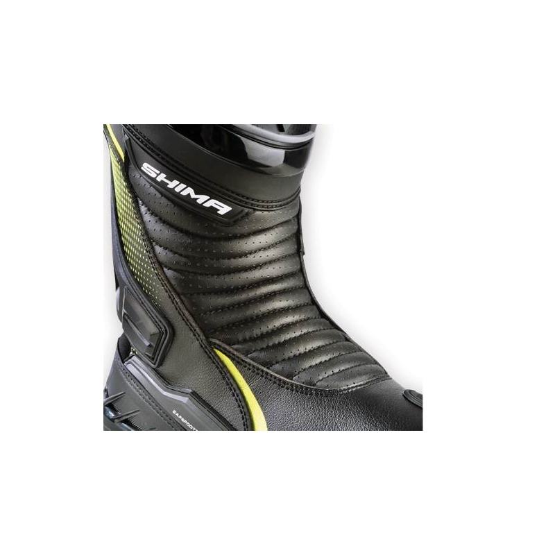 Stivali da moto Shima RSX-6 giallo fluo