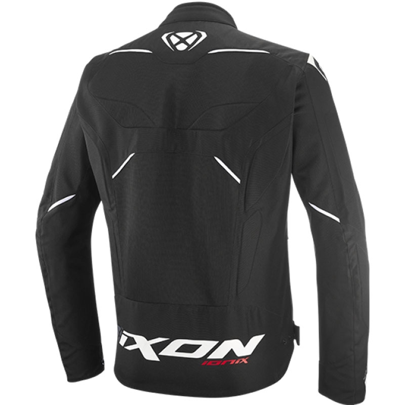 Giacca moto IXON Ionix nero-bianco