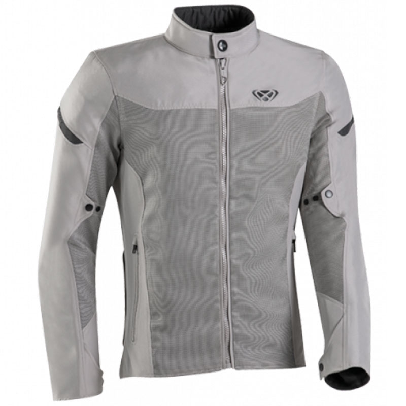 Giacca moto IXON Fresh grigio-beige