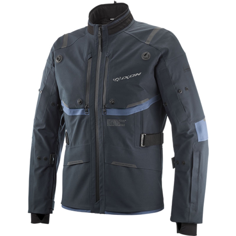 Giacca moto IXON M-Skeid blu scuro