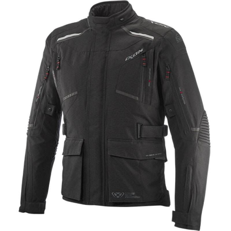 Giacca moto IXON Midgard nera
