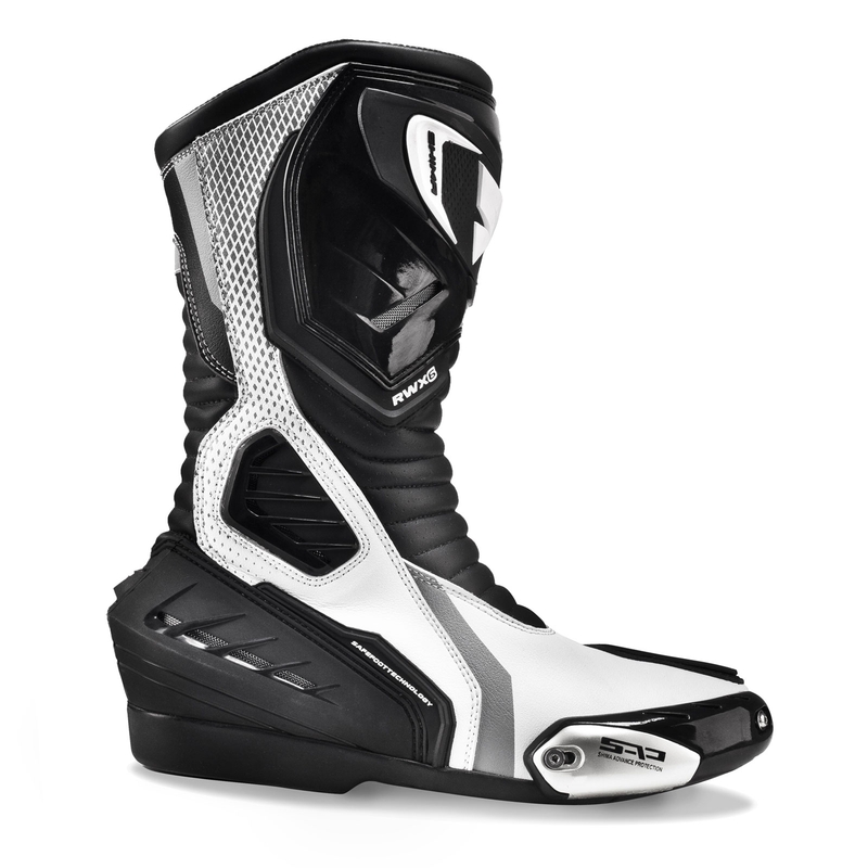 Dámské boty na motorku Shima RWX-6 bílé výprodej