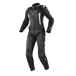 Tuta da motociclista Shima Miura Donna Nero Saldi