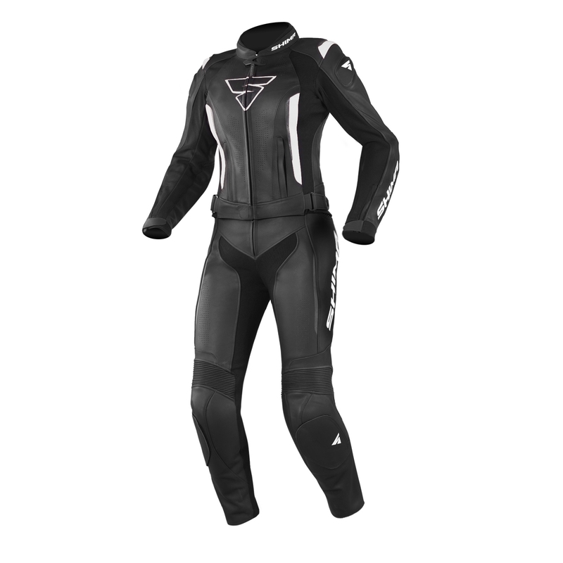 Tuta da motociclista Shima Miura Donna Nero Saldi
