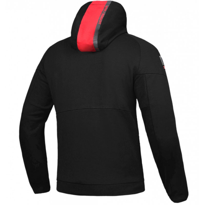 Giacca moto IXON Touchdown nero-rosso
