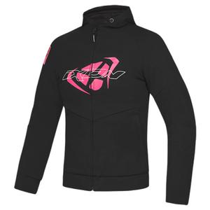 Giacca moto da donna IXON Touchdown nero-rosa